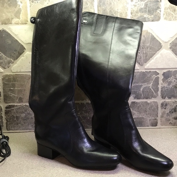 ANNE KLEIN 8M Anne Klein Flex Black Boot - Picture 3 of 8
